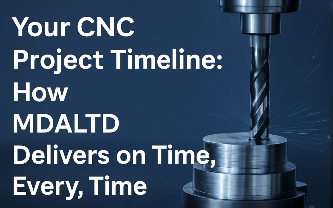 Your CNC Project Timeline How MDALTD Delivers on Time, Every Time