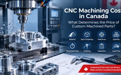 CNC Machining Cost in Canada: What Determines the Price of Custom Machined Parts?