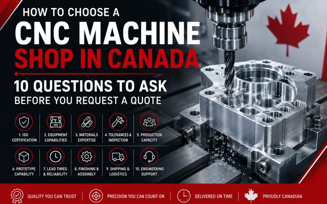 How to Choose a CNC Machine Shop in Canada: 10 Questions